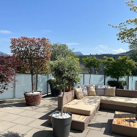 Ferienwohnung Atikka, Atico, Penthouse Luzern Exterior foto