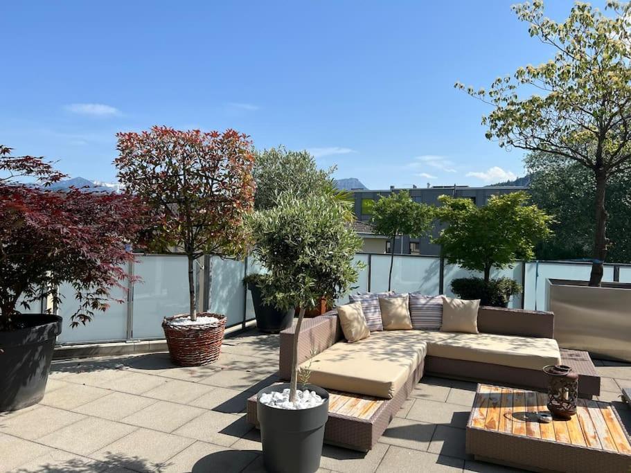 Ferienwohnung Atikka, Atico, Penthouse Luzern Exterior foto